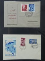 Jugoslawien Sammlung FDCs mit Besseren auf selbstgestalteten Seiten #MA105