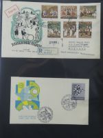 Jugoslawien Sammlung FDCs mit Besseren auf selbstgestalteten Seiten #MA105