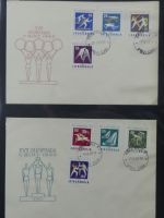 Jugoslawien Sammlung FDCs mit Besseren auf selbstgestalteten Seiten #MA105