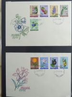 Jugoslawien Sammlung FDCs mit Besseren auf selbstgestalteten Seiten #MA105