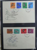 Jugoslawien Sammlung FDCs mit Besseren auf selbstgestalteten Seiten #MA105