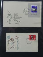 Jugoslawien Sammlung FDCs mit Besseren auf selbstgestalteten Seiten #MA105