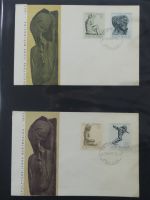 Jugoslawien Sammlung FDCs mit Besseren auf selbstgestalteten Seiten #MA105