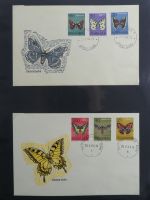 Jugoslawien Sammlung FDCs mit Besseren auf selbstgestalteten Seiten #MA105