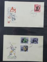 Jugoslawien Sammlung FDCs mit Besseren auf selbstgestalteten Seiten #MA105