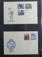 Jugoslawien Sammlung FDCs mit Besseren auf selbstgestalteten Seiten #MA105