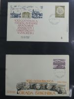 Jugoslawien Sammlung FDCs mit Besseren auf selbstgestalteten Seiten #MA105