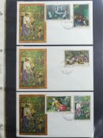 Jugoslawien Sammlung FDCs mit Besseren auf selbstgestalteten Seiten #MA105