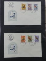 Jugoslawien Sammlung FDCs mit Besseren auf selbstgestalteten Seiten #MA105