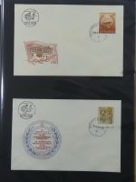 Jugoslawien Sammlung FDCs mit Besseren auf selbstgestalteten Seiten #MA105