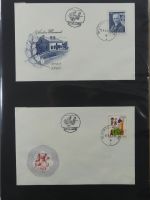 Jugoslawien Sammlung FDCs mit Besseren auf selbstgestalteten Seiten #MA105