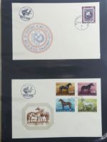 Jugoslawien Sammlung FDCs mit Besseren auf selbstgestalteten Seiten #MA105