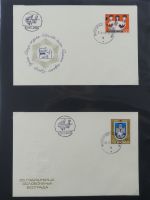 Jugoslawien Sammlung FDCs mit Besseren auf selbstgestalteten Seiten #MA105