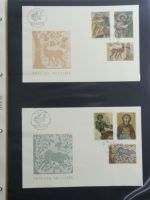 Jugoslawien Sammlung FDCs mit Besseren auf selbstgestalteten Seiten #MA105