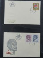 Jugoslawien Sammlung FDCs mit Besseren auf selbstgestalteten Seiten #MA105