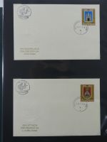 Jugoslawien Sammlung FDCs mit Besseren auf selbstgestalteten Seiten #MA105