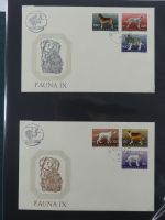 Jugoslawien Sammlung FDCs mit Besseren auf selbstgestalteten Seiten #MA105