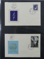 Jugoslawien Sammlung FDCs mit Besseren auf selbstgestalteten Seiten #MA105