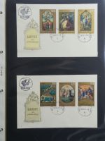 Jugoslawien Sammlung FDCs mit Besseren auf selbstgestalteten Seiten #MA105