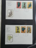 Jugoslawien Sammlung FDCs mit Besseren auf selbstgestalteten Seiten #MA105