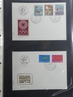 Jugoslawien Sammlung FDCs mit Besseren auf selbstgestalteten Seiten #MA105