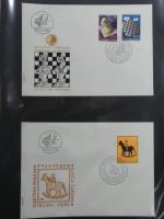 Jugoslawien Sammlung FDCs mit Besseren auf selbstgestalteten Seiten #MA105