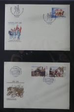 Azoren, Madeira Sammlung FDCs auf selbstgestalteten Seiten #MA107