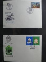 Azoren, Madeira Sammlung FDCs auf selbstgestalteten Seiten #MA107