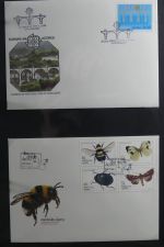 Azoren, Madeira Sammlung FDCs auf selbstgestalteten Seiten #MA107