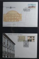Azoren, Madeira Sammlung FDCs auf selbstgestalteten Seiten #MA107