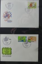 Azoren, Madeira Sammlung FDCs auf selbstgestalteten Seiten #MA107