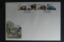 Azoren, Madeira Sammlung FDCs auf selbstgestalteten Seiten #MA107