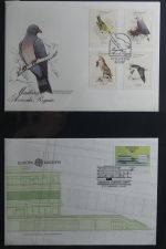 Azoren, Madeira Sammlung FDCs auf selbstgestalteten Seiten #MA107