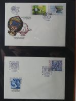 Portugal Sammlung FDCs auf selbstgestalteten Seiten #MA108