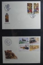 Portugal Sammlung FDCs auf selbstgestalteten Seiten #MA108