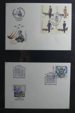 Portugal Sammlung FDCs auf selbstgestalteten Seiten #MA108