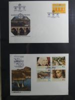 Portugal Sammlung FDCs auf selbstgestalteten Seiten #MA108