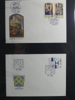 Portugal Sammlung FDCs auf selbstgestalteten Seiten #MA108