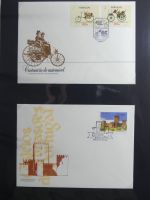 Portugal Sammlung FDCs auf selbstgestalteten Seiten #MA108