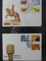 Portugal Sammlung FDCs auf selbstgestalteten Seiten #MA108