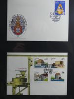 Portugal Sammlung FDCs auf selbstgestalteten Seiten #MA108