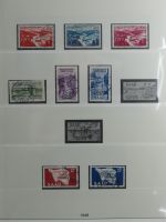 Saarland gestempelt besammelt im Safe-Album #MA117