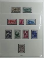 Saarland gestempelt besammelt im Safe-Album #MA117