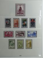 Saarland gestempelt besammelt im Safe-Album #MA117