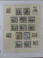 Berlin gestempelt besammelt mit teils fragwürdigen in 2 Safe Alben #MA122