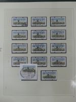 Berlin gestempelt besammelt mit teils fragwürdigen in 2 Safe Alben #MA122