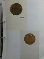 Alle Welt Sammlung Briefe und Postkarten auf selbstgestalteten Seiten #MA124