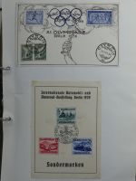 Alle Welt Sammlung Briefe und Postkarten auf selbstgestalteten Seiten #MA124