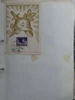 Alle Welt Sammlung Briefe und Postkarten auf selbstgestalteten Seiten #MA124