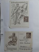 Alle Welt Sammlung Briefe und Postkarten auf selbstgestalteten Seiten #MA124